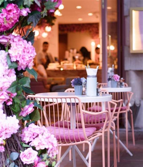 Elan Cafe a very dusky pink and stunning place | Design Gallerist ...