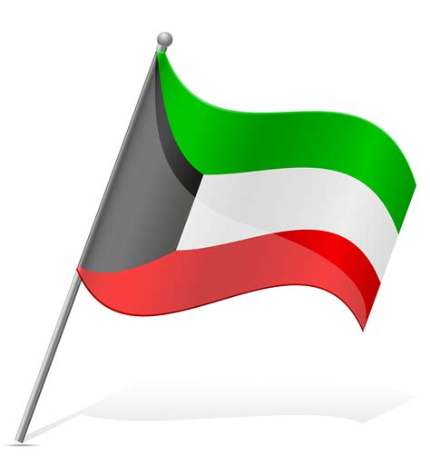 flag of Kuwait vector illustration 488895 Vector Art at Vecteezy