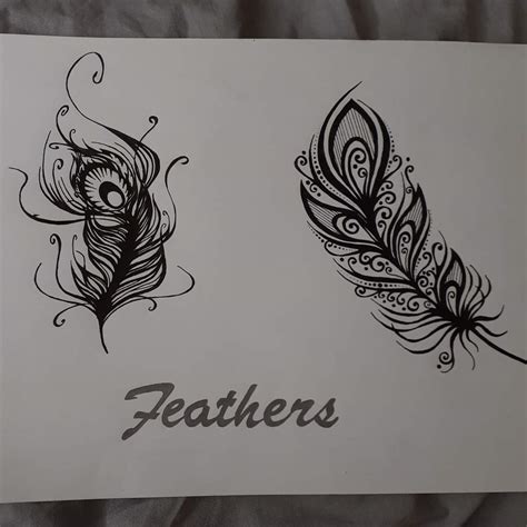 Two feathers (ref. used) | Art Amino