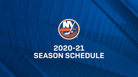 F Yeah Islanders! (NHL Releases 2020-21 Regular-Season Schedule)