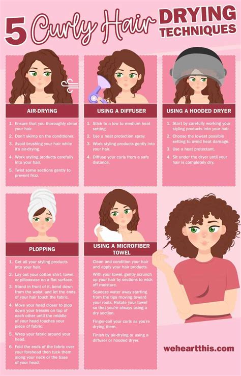 How To Dry Curly Hair: 5 Curly Hair-Drying Techniques