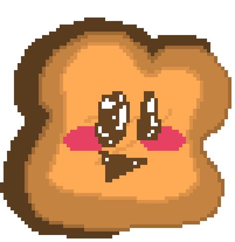 cute lil toast | Pixel Art Maker