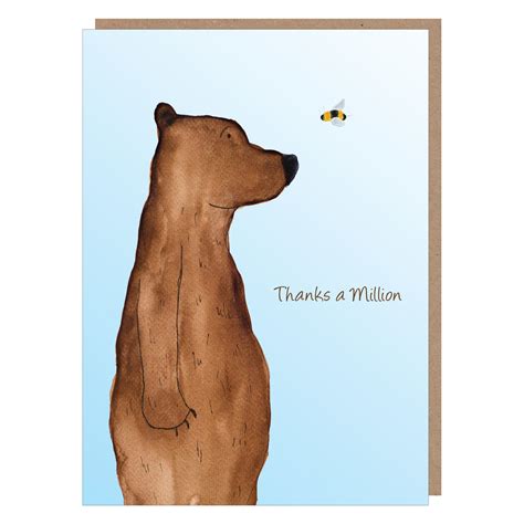 Thanks a million – Irish Greeting Cards by Catherine Dunne