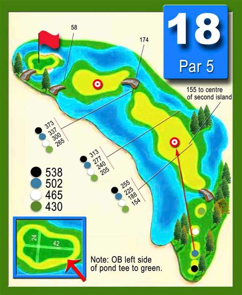 18-hole Course Layout | Meadow Gardens Golf Club