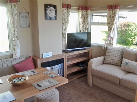 Dog friendly, central heated caravan at Beer Head Caravan Park in Devon