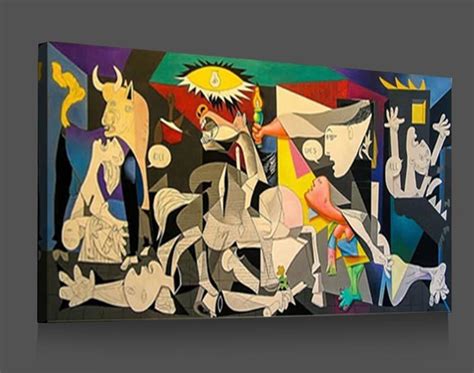 Pablo Picasso Guernica Reproduction/oil Painting on Canvas/museum ...