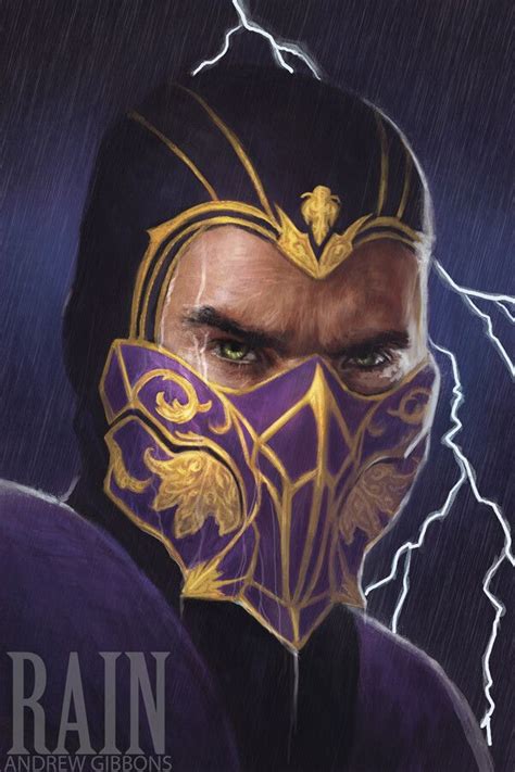 ArtStation - Rain - MORTAL KOMBAT, Andrew Gibbons | Mortal kombat ...