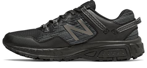 New Balance Leather 410v6 Trail Running Shoes in Black/Grey (Black) for Men - Lyst