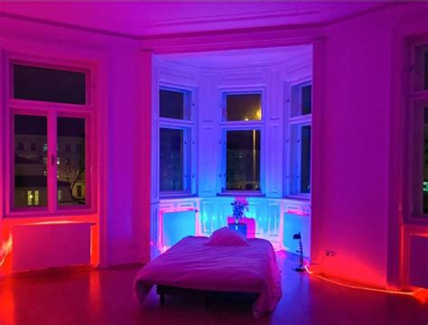 Pin by francesca on glow | Neon bedroom, Neon lights bedroom, Neon room