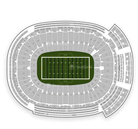 Lambeau Field Seating Chart Poster | Brokeasshome.com