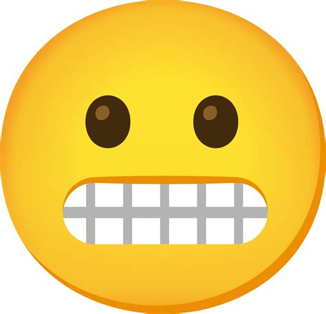 "grimacing face" Emoji - Download for free – Iconduck