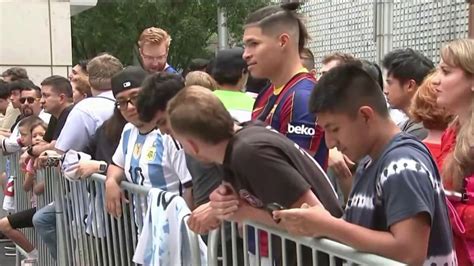 Lionel Messi fans come out for New Jersey game – NBC New York