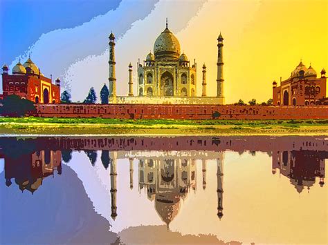 Taj Mahal at Sunrise Photograph by Dominic Piperata - Fine Art America