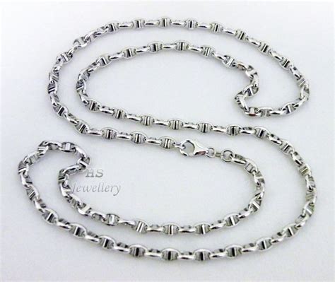 18k white gold chain mens - Google Search | 18k white gold chain, Mens silver jewelry, Chains ...