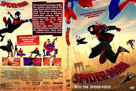 Spider-Man: Into the Spider-Verse (2018) R1 Custom DVD Cover V3 - DVDcover.Com