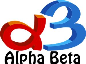 Alpha Beta Logo PNG Vector (AI) Free Download