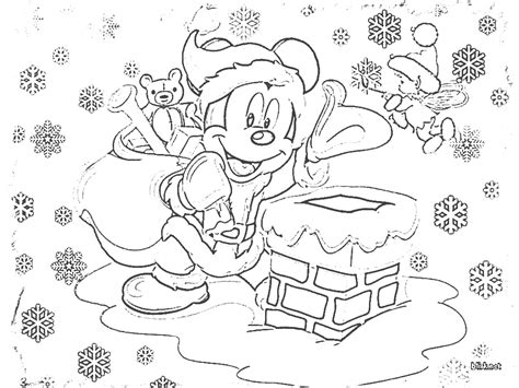 Coloring Pages Christmas Disney >> Disney Coloring Pages