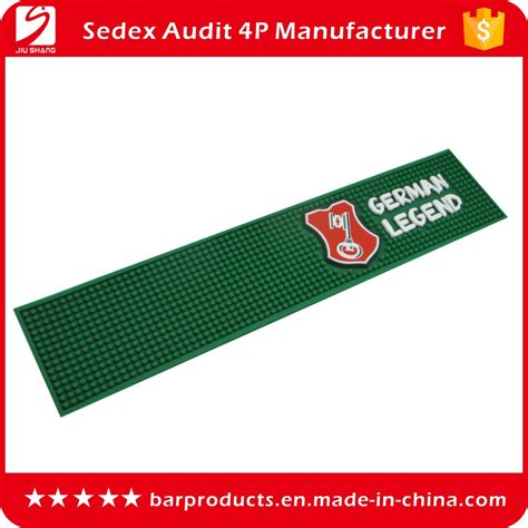 PVC Bar Mat with 3D Logo for Bar - China Rubber Bar Mat and Beer Mat price