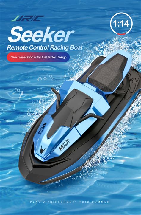 1:14 New Generation RC Racing Boat With Dual Motor Design - RC Boat - JJRC Official Website