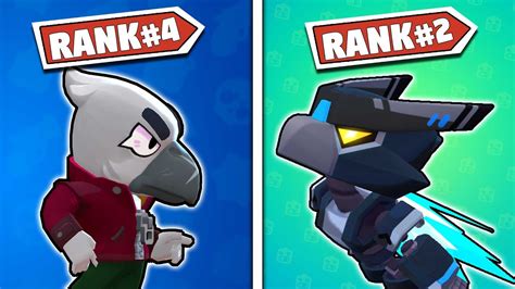 The BEST Crow Skin in Brawl Stars | Ranking them all - YouTube