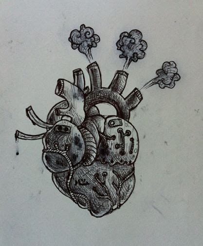 Robot Heart Sketch by Hoboweasel on DeviantArt