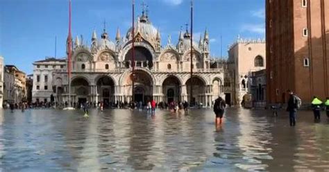 Video: The iconic city of Venice was submerged in disastrous floods