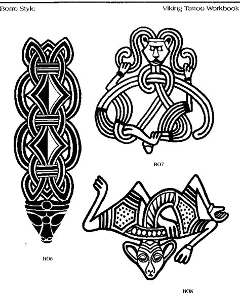 Borre Style Viking Art | Viking art, Vikings, Celtic drawings