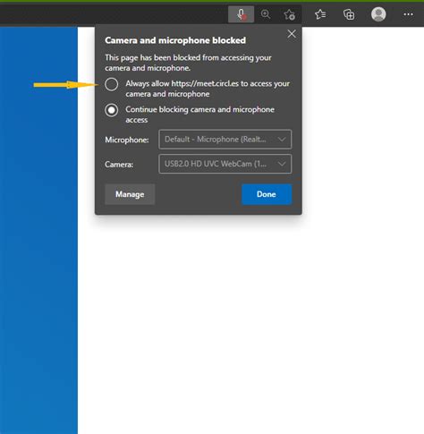 How to Allow Camera and Microphone Permissions in Microsoft Edge - Circl.es