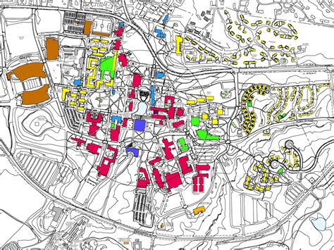 Clemson Campus Map