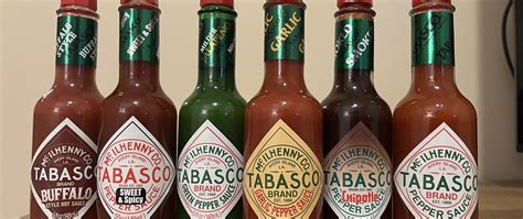 We Ranked 6 Flavors of Tabasco Hot Sauce From Best to Worst