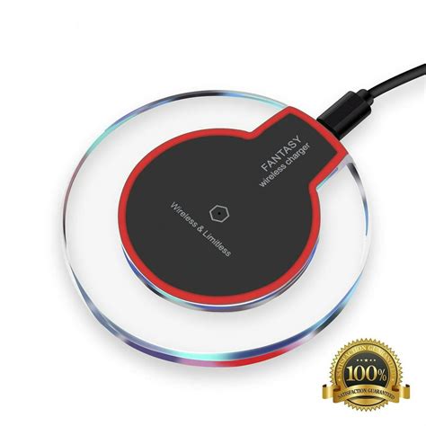 Wireless Charger for iPhone 7 Plus, Qi Wireless Charging Pad Wireless ...