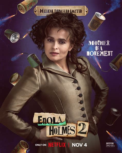 Enola Holmes 2 Posters Introduce New & Returning Characters