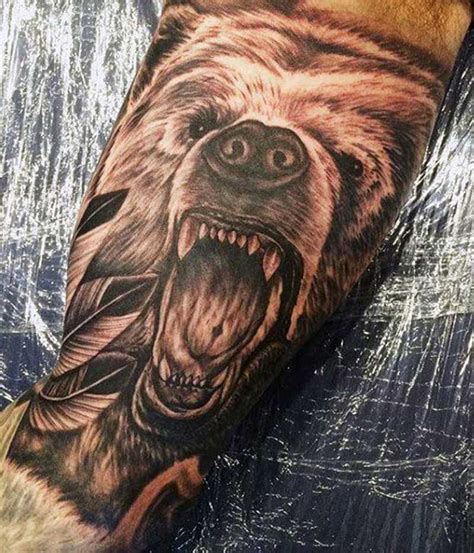 33 of the Best Bear Head Tattoos Ever | PetPress