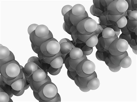 Polystyrene Molecule Photograph by Laguna Design/science Photo Library ...