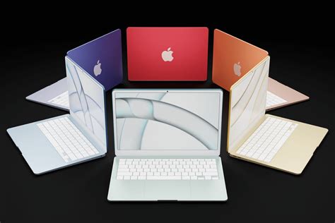 Concept: Mac mini M2 and MacBook Air M2 in color - Gearrice