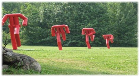 SUNY Purchase Campus Art Sculptures