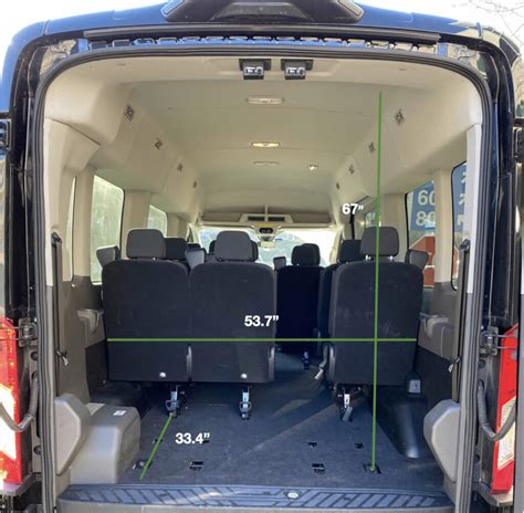 Ford Transit 15 Passenger Van Interior Dimensions - Home Alqu