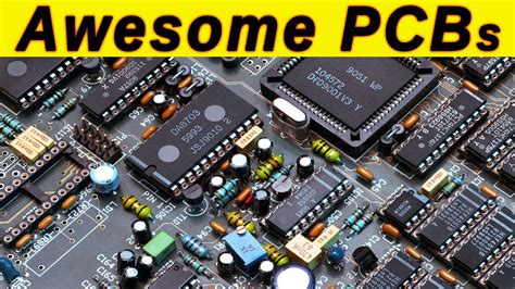 10 Cool Electronic PCB Projects - YouTube