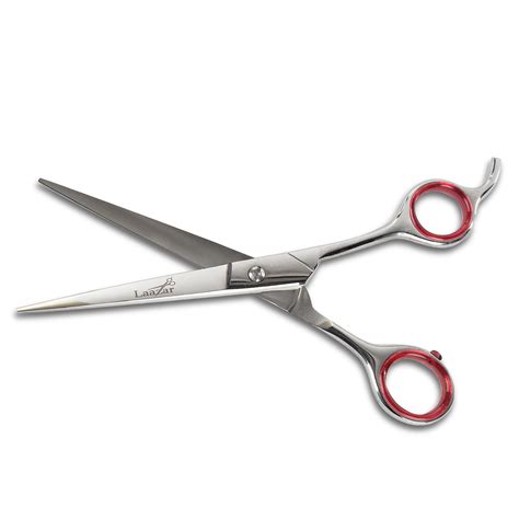 Laazar 7.5” Curved Dog Grooming Scissors with Storage Case| Sharp Pet ...