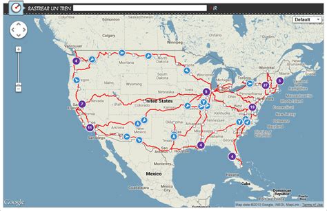 Rastrear Su Tren con Google Maps | Amtrak