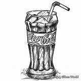 Soda Coloring Pages  Free & Printable sketch template