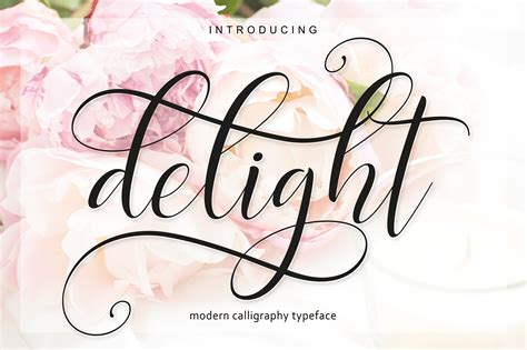 Delight Script 30 OFF #Illustrator#Adobe#programs#InDesign | Calligraphy fonts, Swirly fonts ...