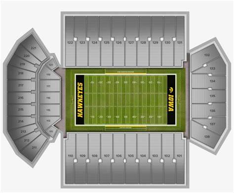 Kinnick Stadium Seating Chart With Rows | Elcho Table