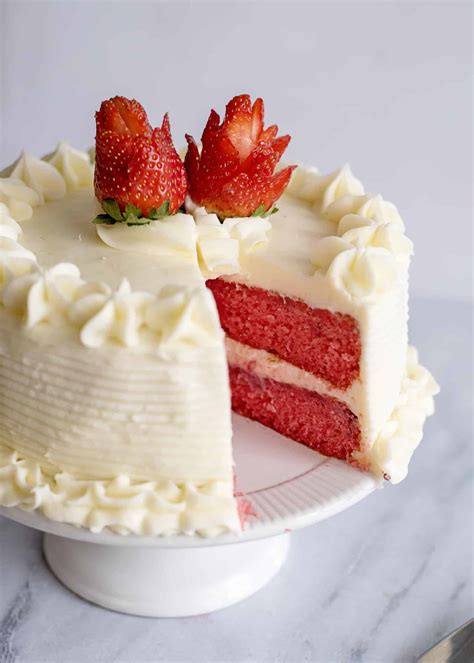 Fresh Strawberry Cake With Cream Cheese Icing - Southern Plate