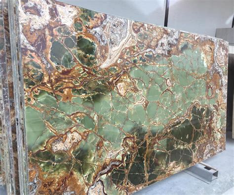 Magical Green Onyx Slabs