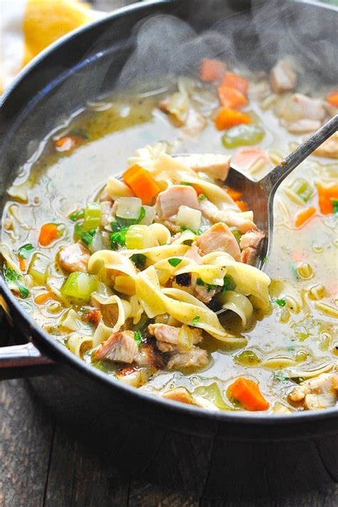 Quick and Easy Homemade Turkey Noodle Soup - The Seasoned Mom