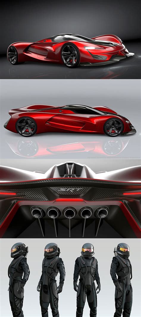 SRT Tomahawk Vision Gran Turismo Unveiled, is Powered by a 2,590-Horsepower V10 Engine - TechEBlog