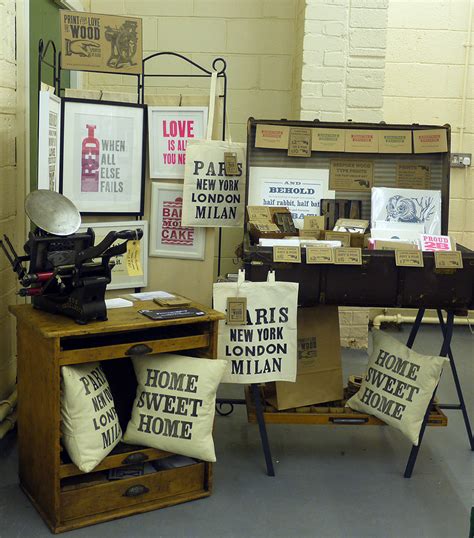 print for love of wood letterpress: Art Market