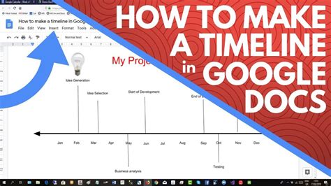 Make A Timeline In Google Docs - Printable Form, Templates and Letter