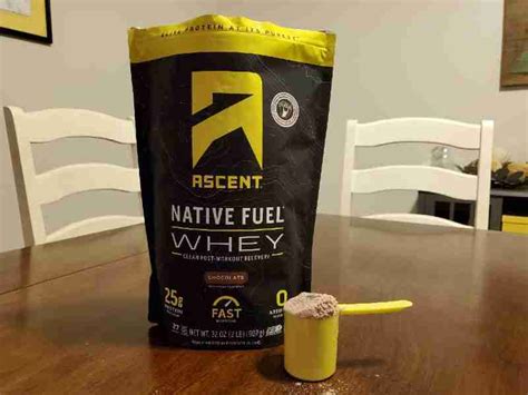 Ascent Native Fuel Whey Protein Powder Review - NOOB GAINS